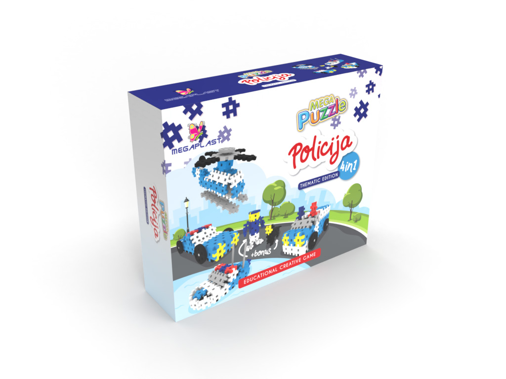 MEGA PUZZLE POLICIJA MP
